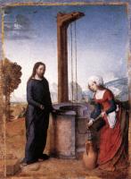 Juan de Flandes - Christ and the Woman of Samaria